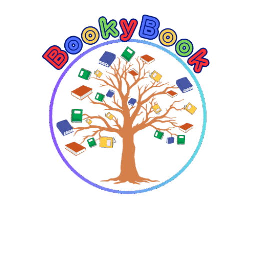 Website logo for bookybook